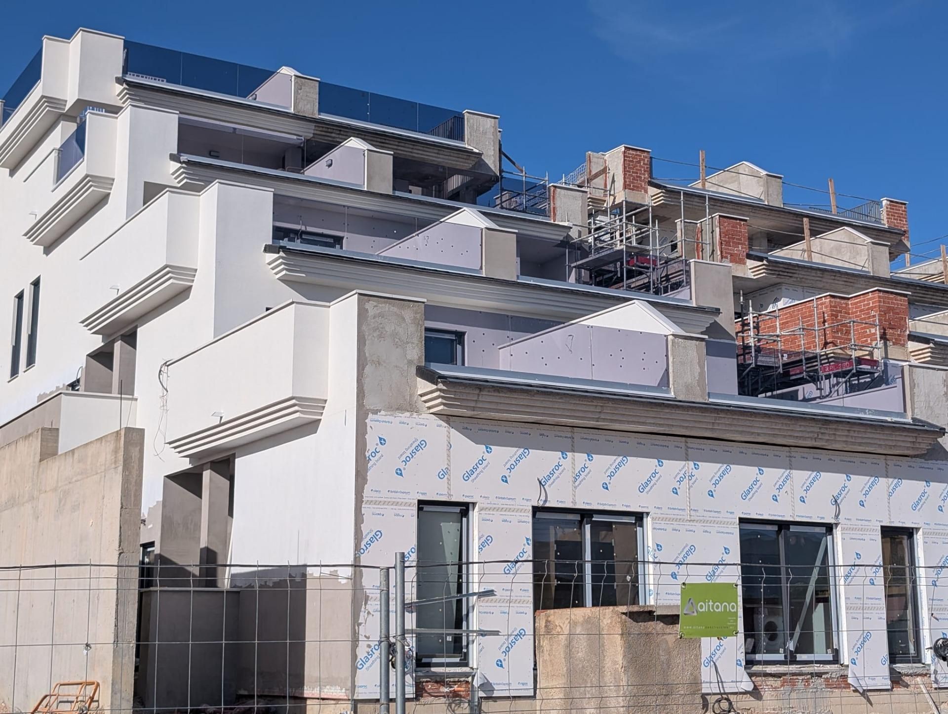 Vista exterior de Apartament en venda en Mutxamel amb Aire condicionat, Calefacció i Terrassa
