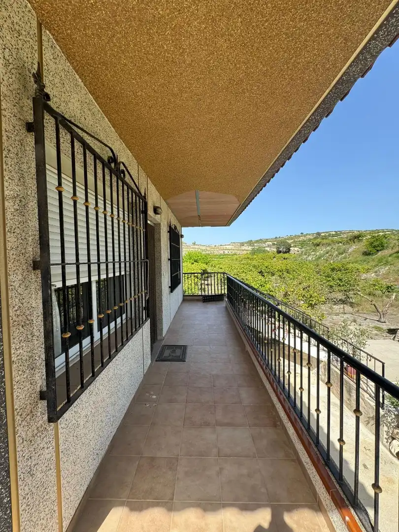 Terraza de Finca rústica en venta en Rafal con Amueblado