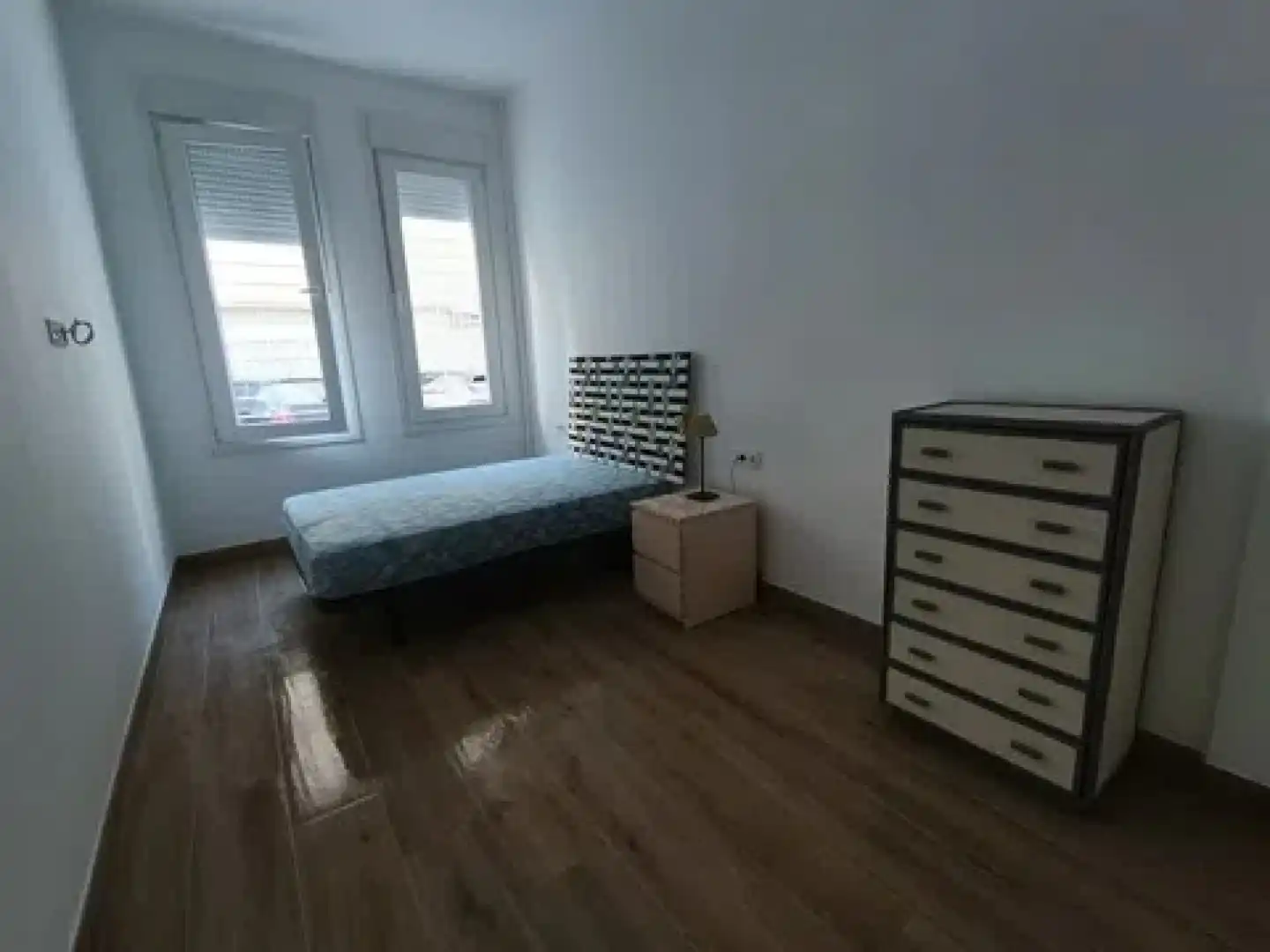 Bedroom of Flat for rent in Málaga  with Furnished, Washing machine and Microwave
