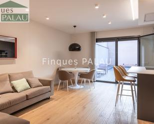 Living room of Flat to rent in Sant Just Desvern  with Air Conditioner, Terrace and Swimming Pool