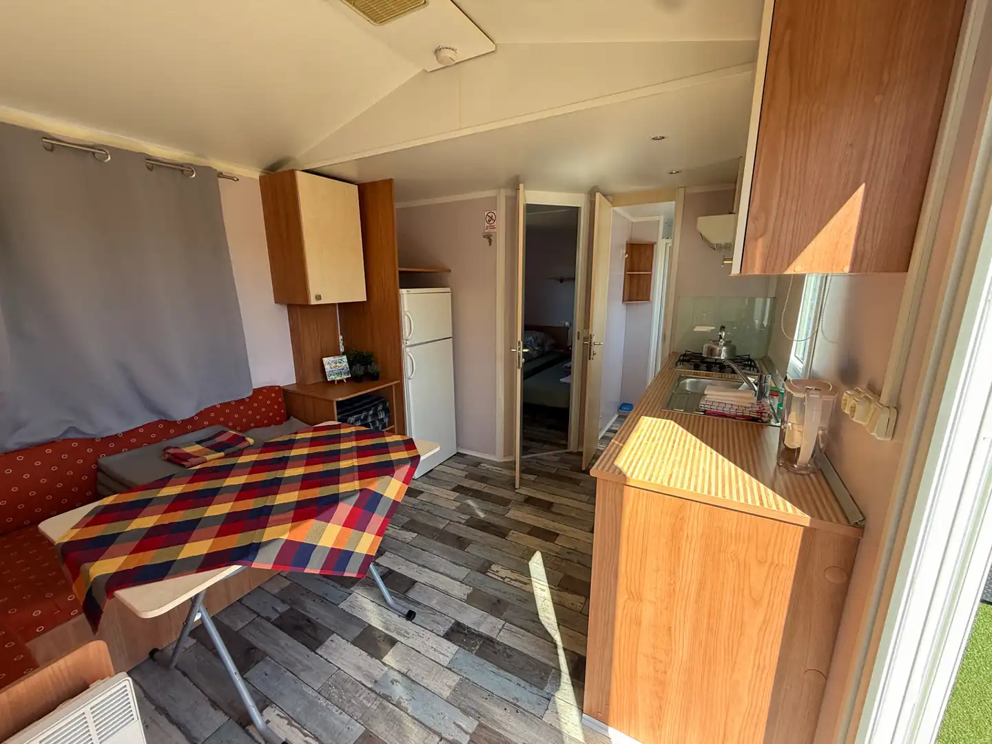 Cocina de Casa o chalet en venta en Alcover con Parquet, Terraza y Piscina