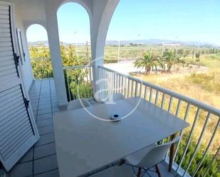 Terrace of Flat to rent in Sagunto / Sagunt  with Heating, Terrace and Furnished