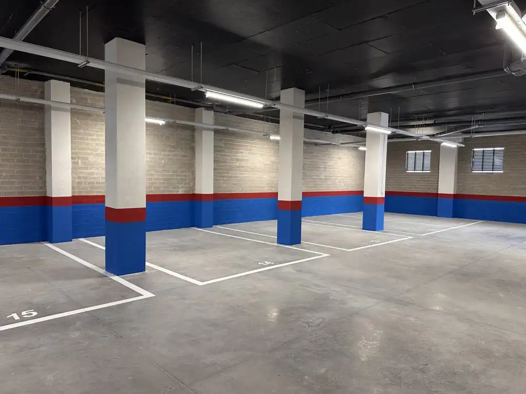 Parking of Flat for sale in Viana  with Heating, Parquet flooring and Terrace