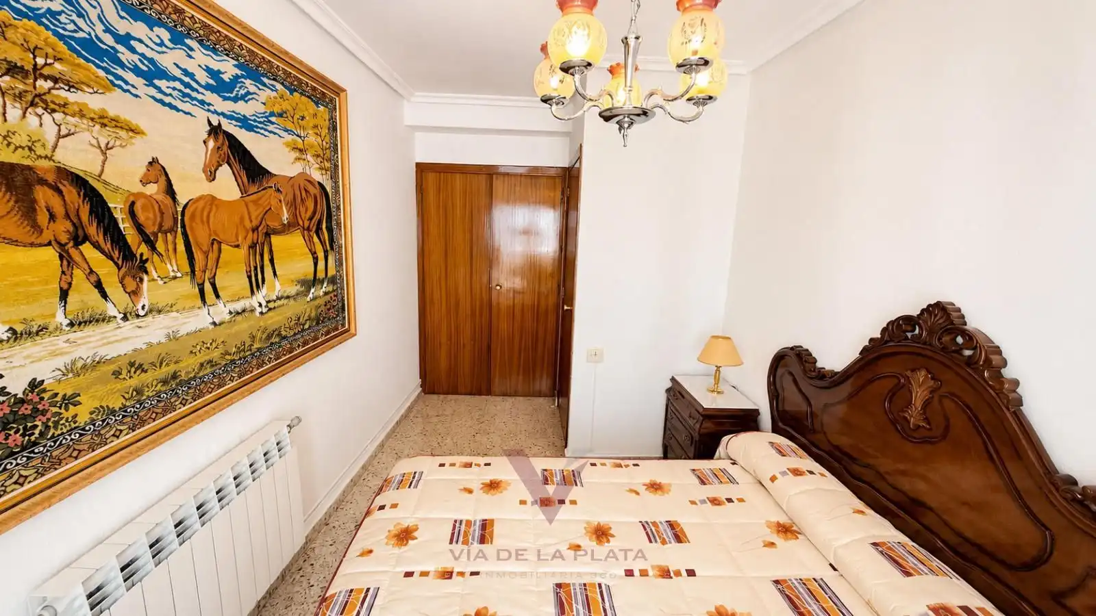 Dormitori de Casa o xalet en venda en Vallesa de la Guareña amb Calefacció, Traster i Moblat