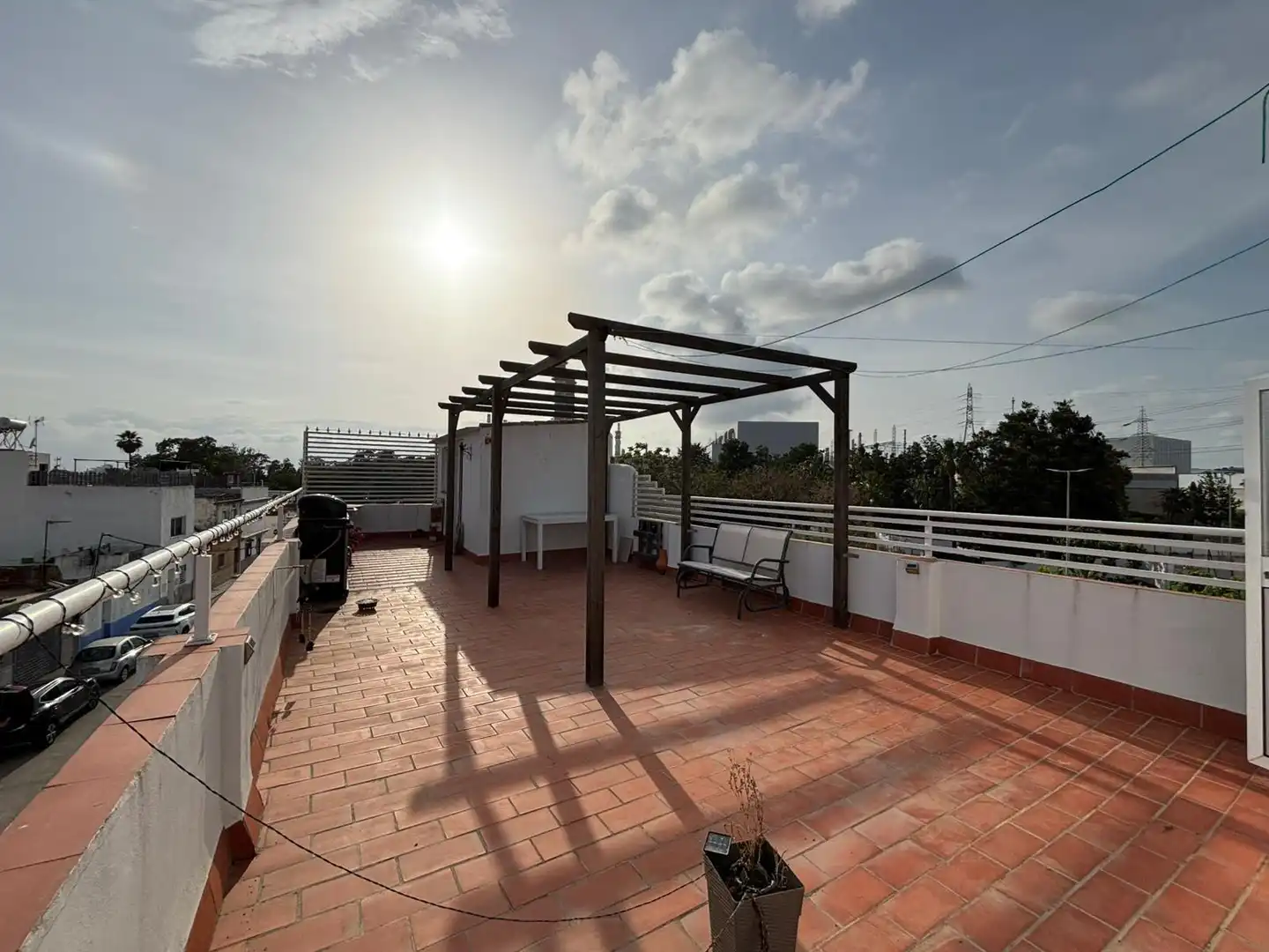 Terraza de Casa adosada en venta en San Roque con Trastero, Amueblado y Alarma