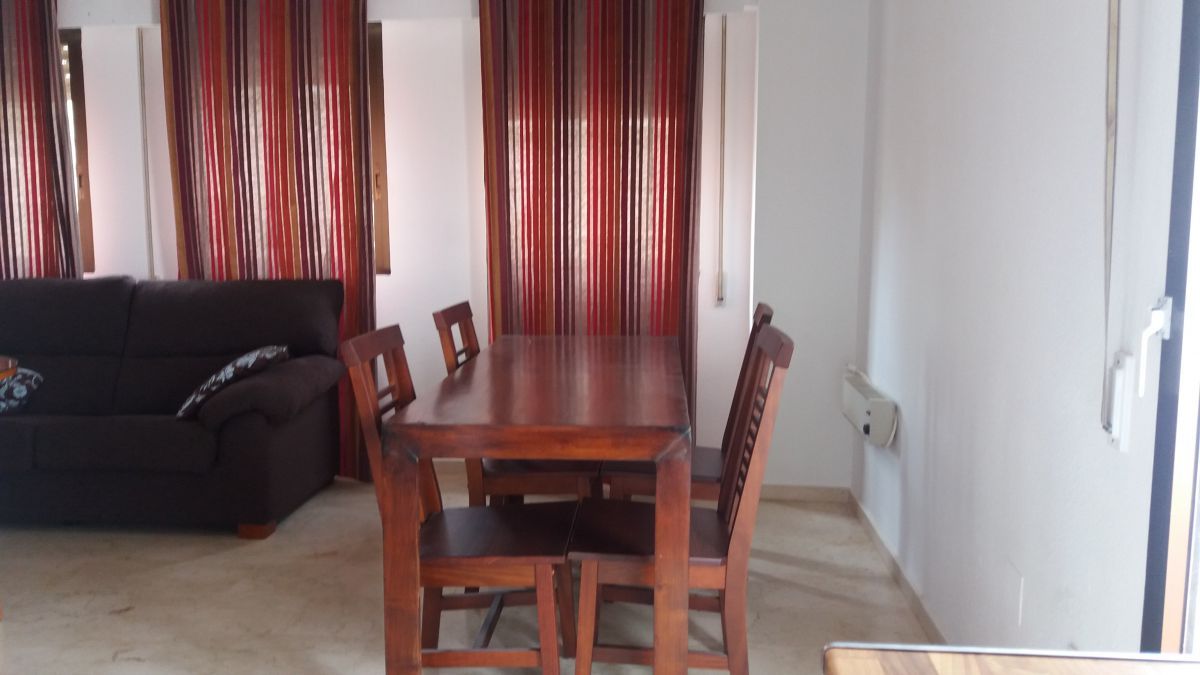 Dining room of Apartment to rent in  Jaén Capital  with Heating, Terrace and Furnished