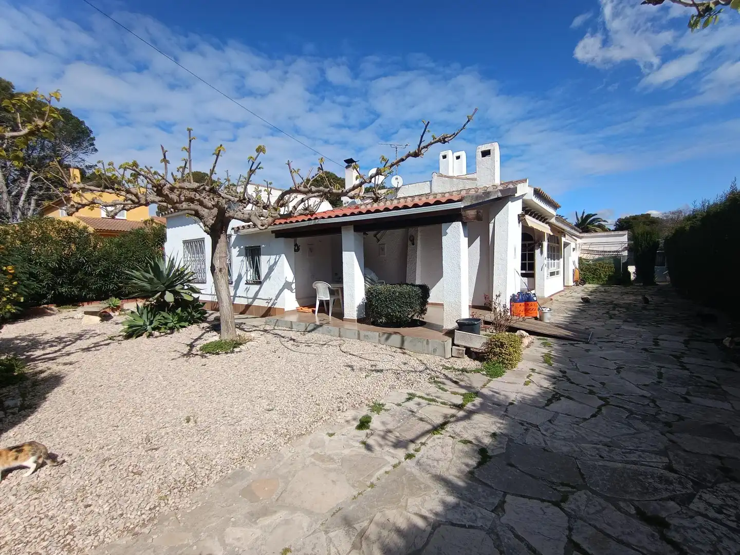 Vista exterior de Casa o chalet en venta en L'Ametlla de Mar  con Aire acondicionado, Calefacción y Jardín privado