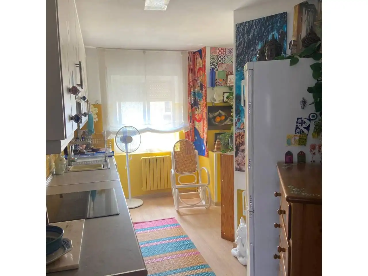 Cocina de Piso en venta en León Capital  con Calefacción, Terraza y Trastero