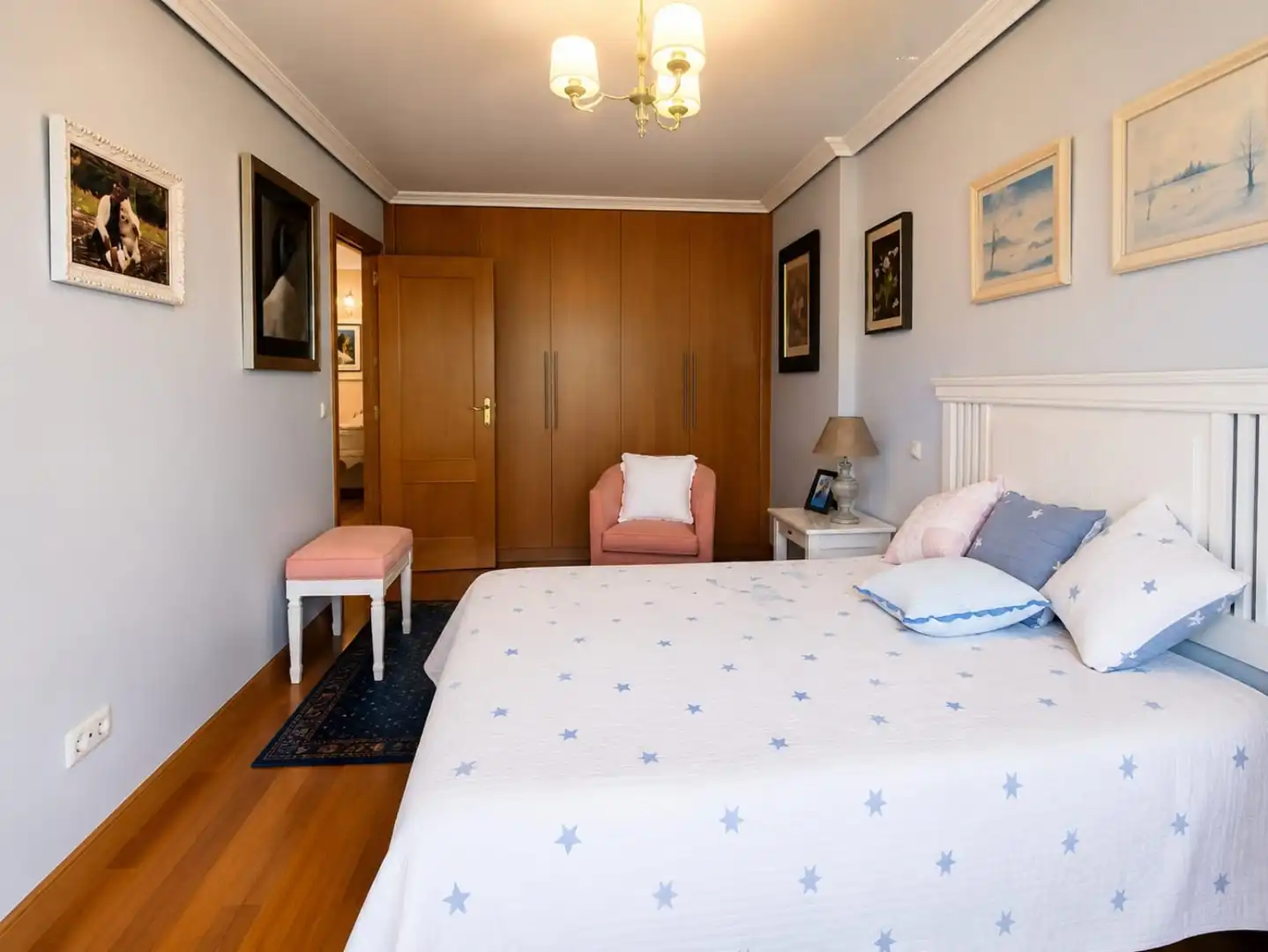 Schlafzimmer von Haus oder Chalet zum Verkauf in Medio Cudeyo mit Heizung, Privatgarten und Terrasse