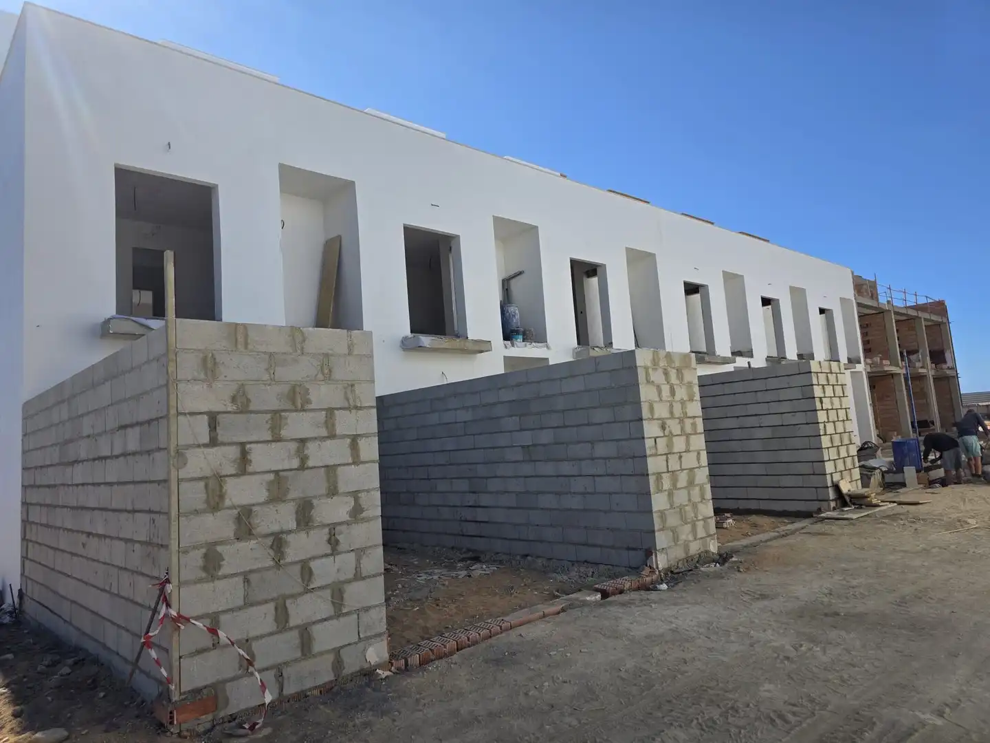 Vista exterior de Casa adosada en venta en Ayamonte con Terraza y Balcón
