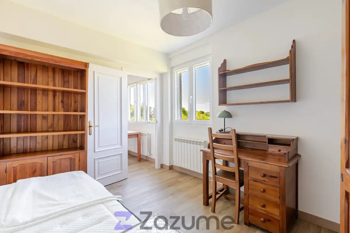 Bedroom of Flat for rent in Madrid  with Air Conditioner, Heating and Terrace