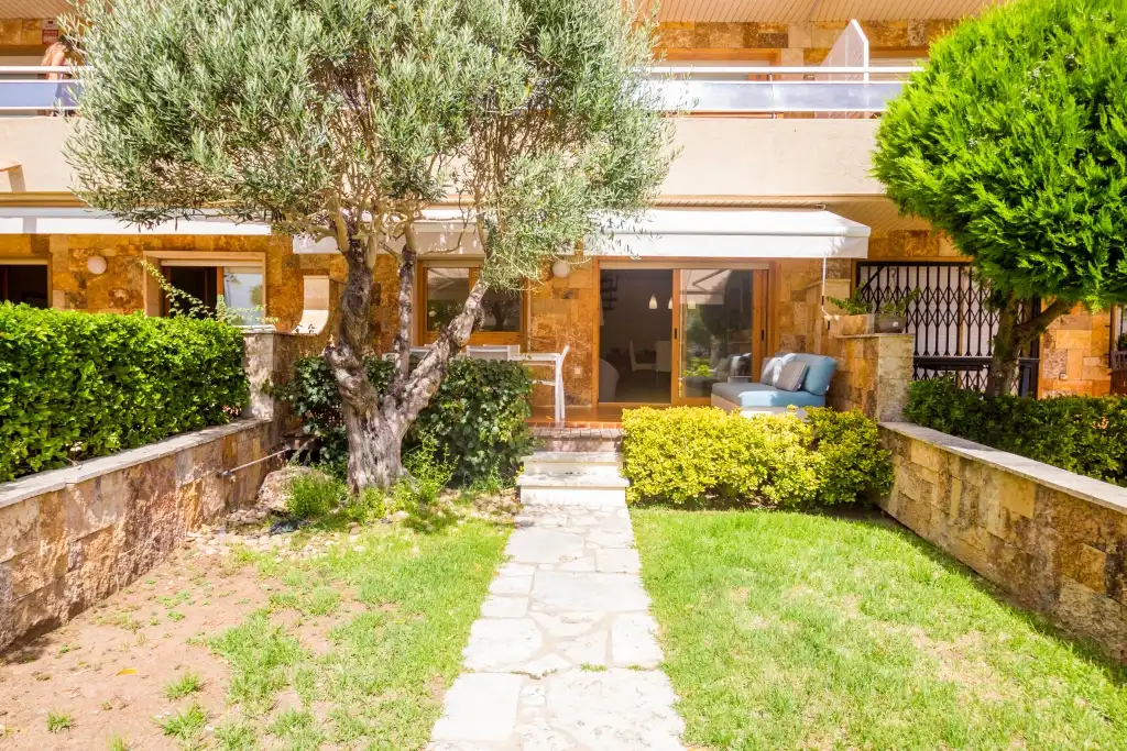 Garten von Maisonette zum Verkauf in Calonge i Sant Antoni mit Klimaanlage, Heizung und Privatgarten