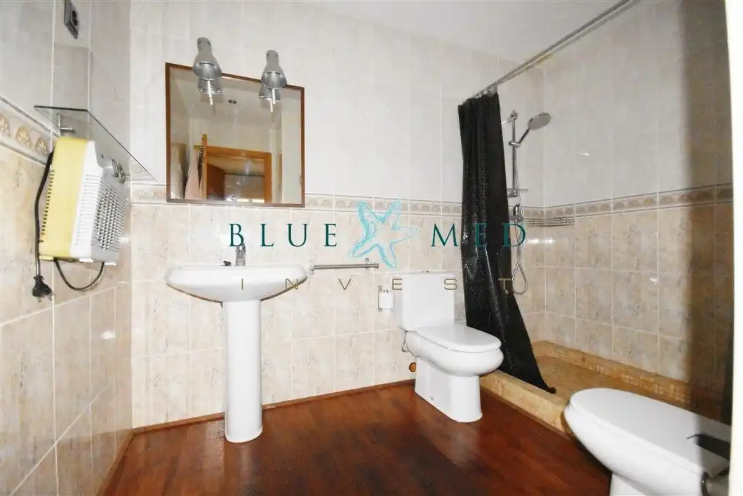 Baño de Apartamento en venta en Mazarrón con Aire acondicionado, Calefacción y Terraza