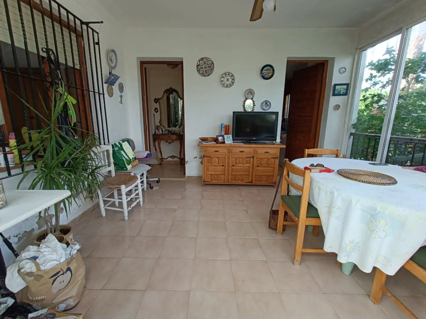 Menjador de Casa o xalet en venda en Dénia amb Calefacció, Jardí privat i Terrassa