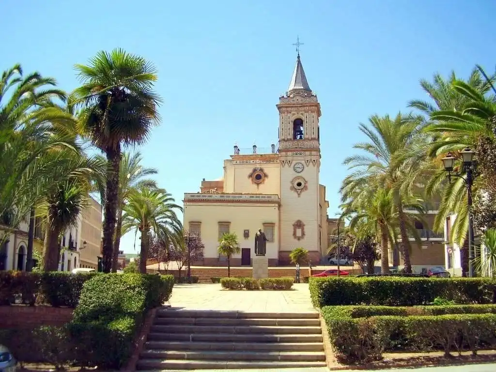 Vista exterior de Piso de alquiler en Huelva con Aire acondicionado y Amueblado