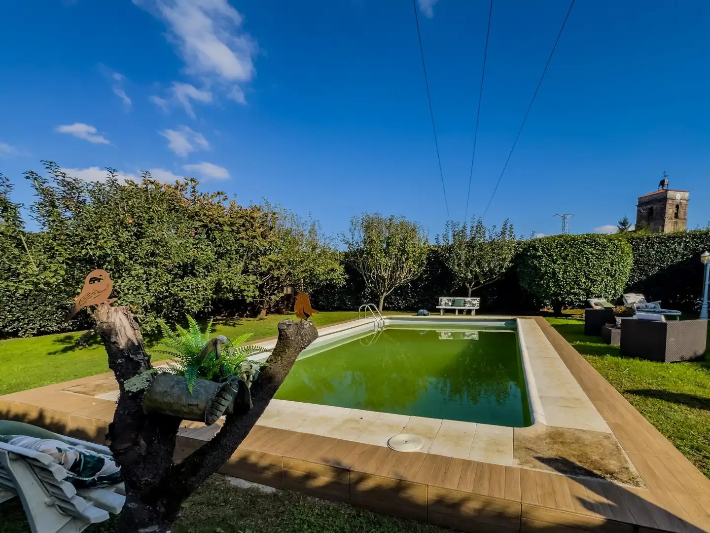Piscina de Casa o xalet en venda en Camargo amb Calefacció, Jardí privat i Piscina