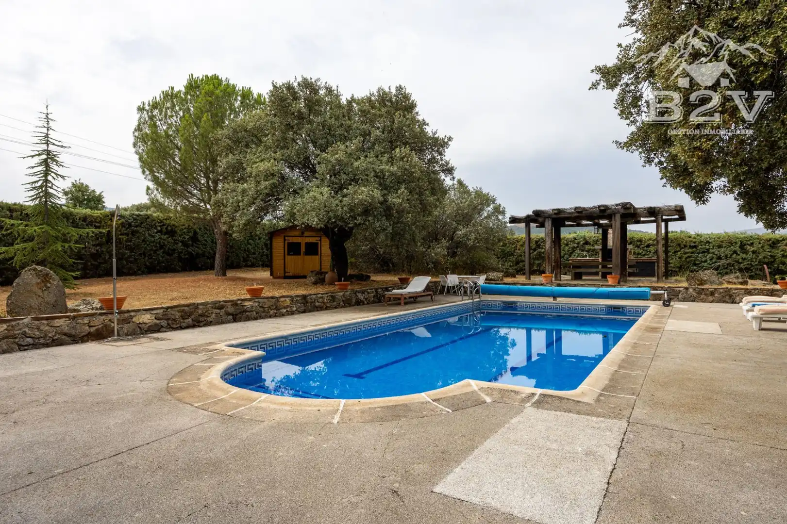 Piscina de Casa o chalet en venta en Garganta de los Montes con Aire acondicionado, Calefacción y Jardín privado