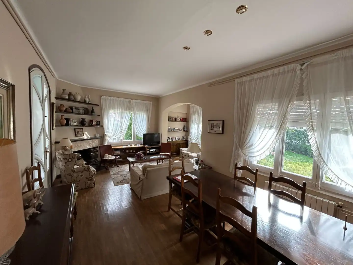 Sala d'estar de Casa o xalet en venda en Santa Maria de Palautordera amb Calefacció i Jardí privat