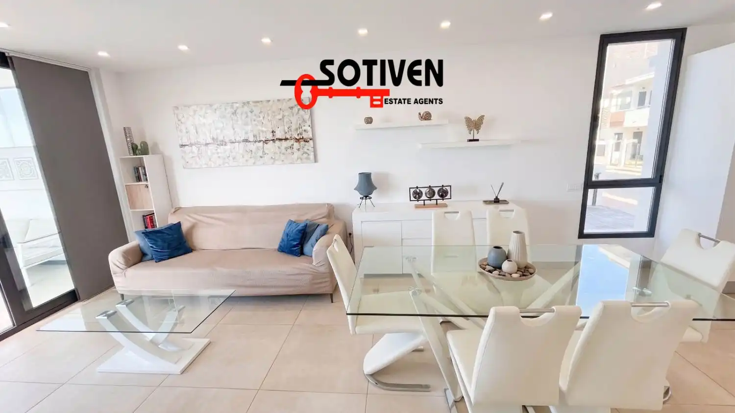 Living room of Houses for sale in Adeje  with Private garden, Terrace and Swimming Pool