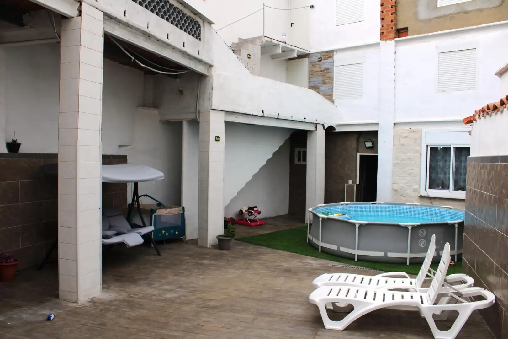 Terraza de Casa adosada en venta en Ivars d'Urgell con Terraza y Balcón