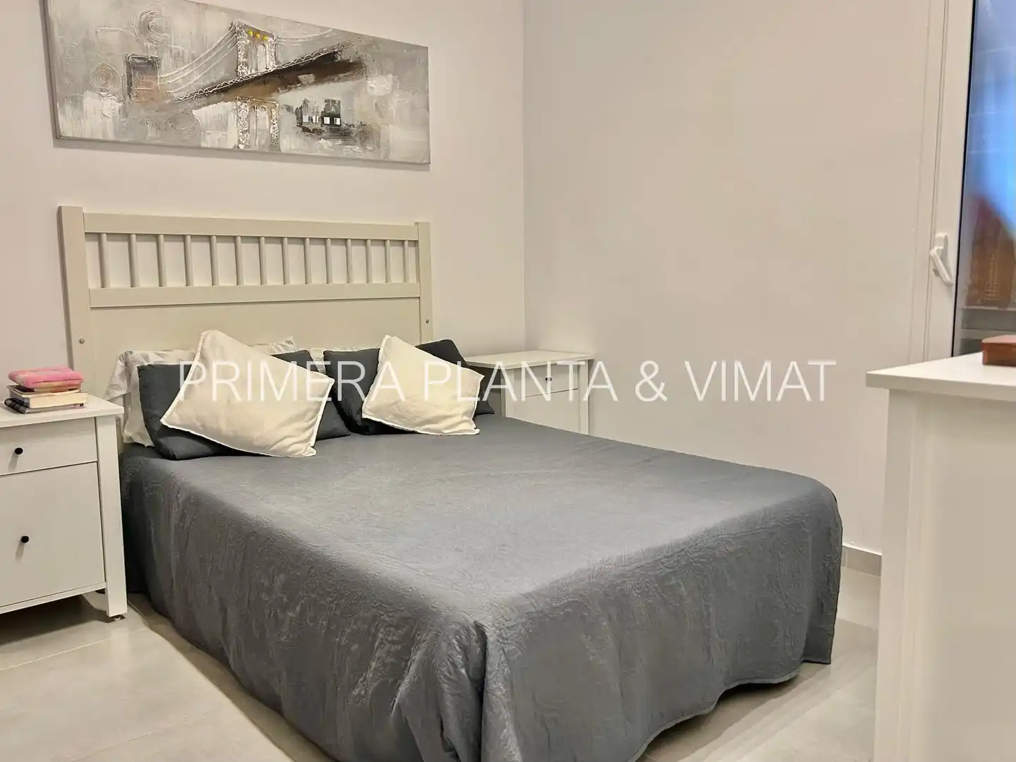 Schlafzimmer von Erdgeschoss zum Verkauf in Canet de Mar mit Klimaanlage, Heizung und Terrasse