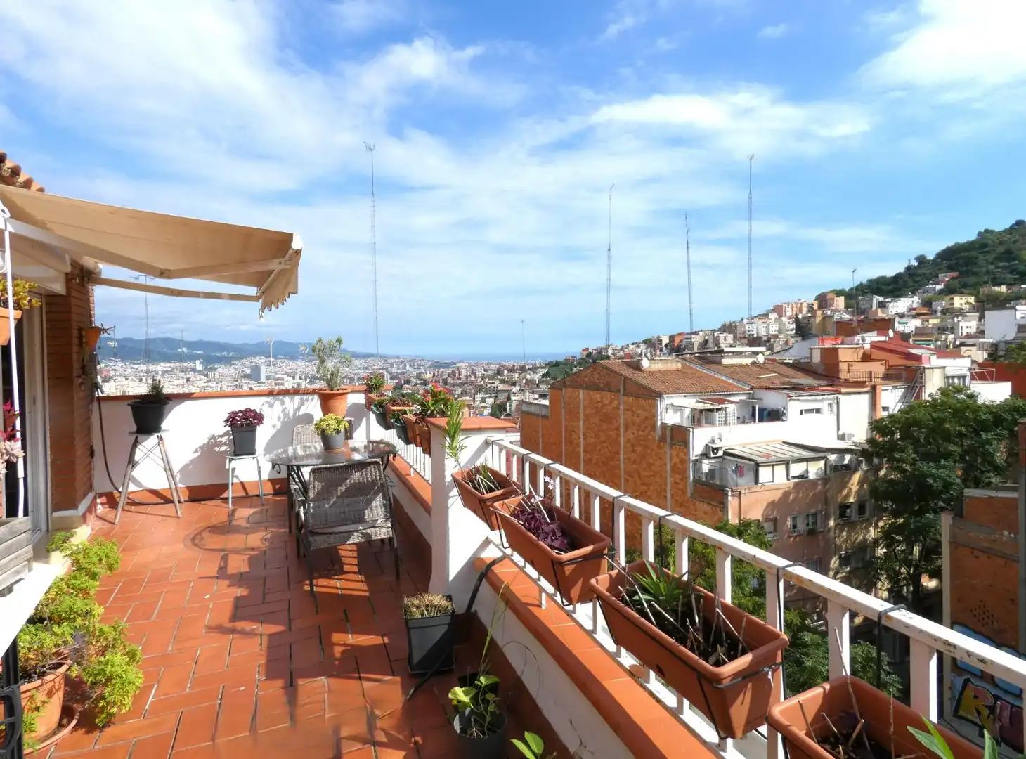 Terraza de Ático en venta en Barcelona con Calefacción, Parquet y Terraza