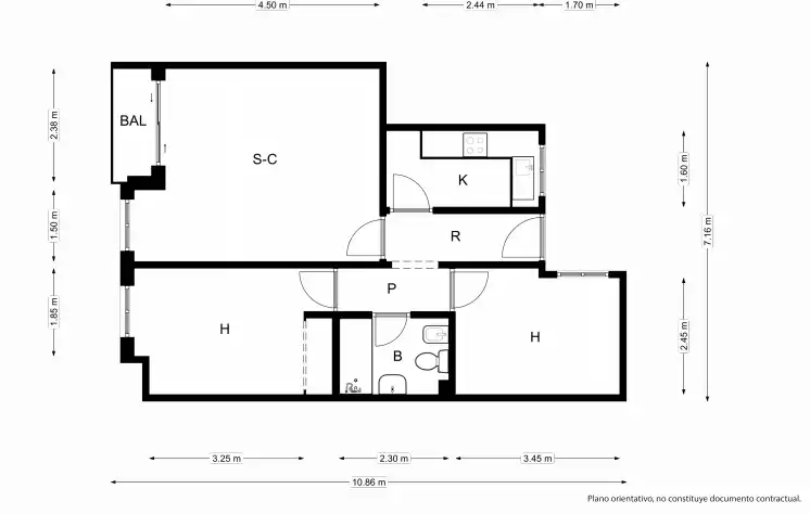 Piso en venta en Mijas