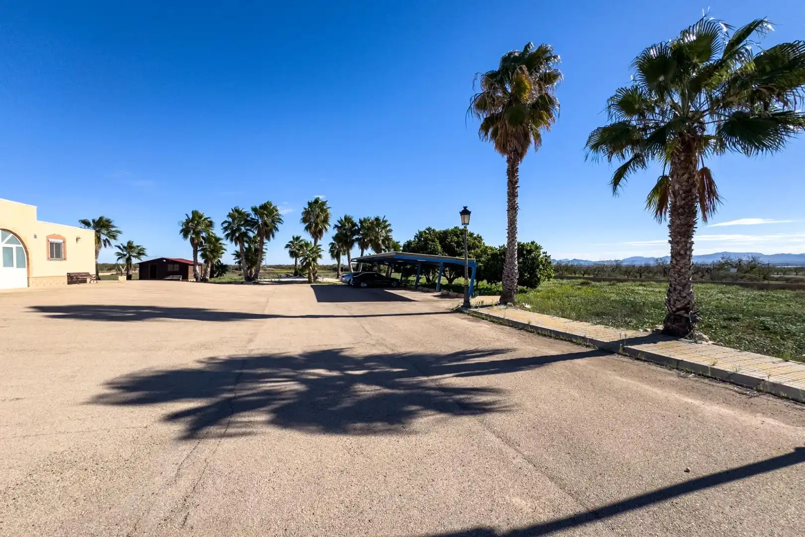 Parking of Country homes for sale in Fuente Álamo de Murcia  with Air Conditioner, Private garden and Storage room