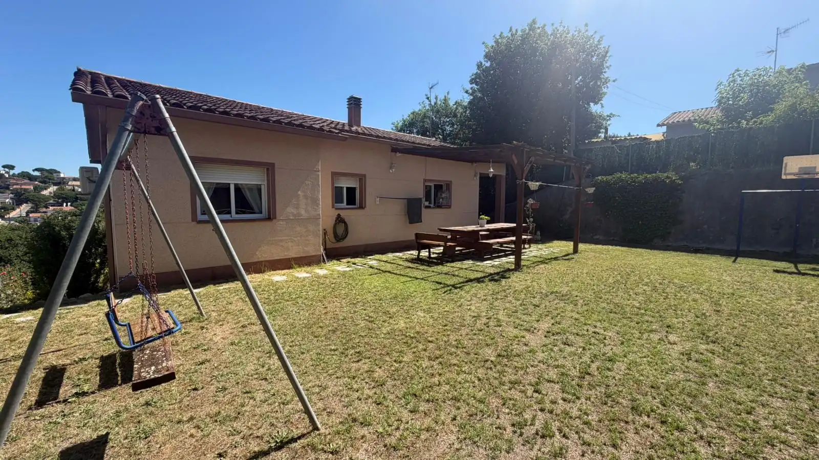 Garden of Houses for sale in Riells i Viabrea  with Private garden
