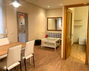 Dining room of Flat to rent in  Madrid Capital  with Air Conditioner, Heating and Furnished