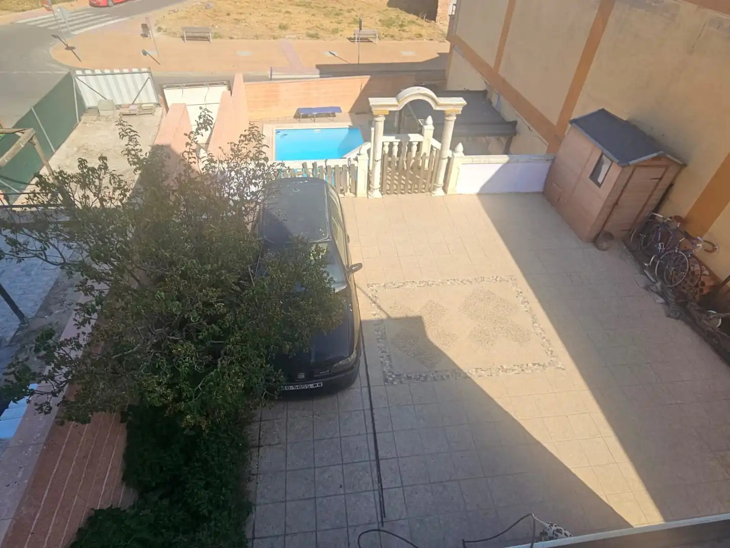 Parking of Houses for sale in Villanueva de la Torre  with Air Conditioner, Heating and Private garden