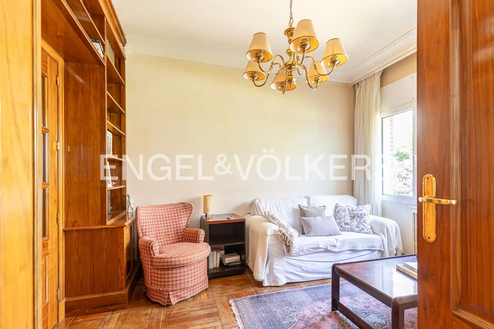 Sala de estar de Piso en venta en Madrid con Aire acondicionado, Calefacción y Parquet