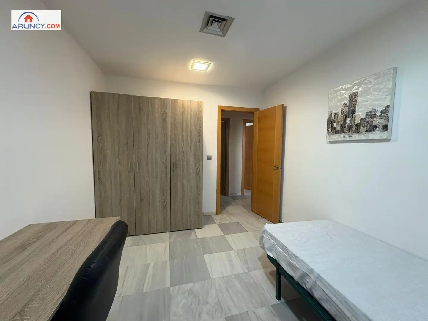Bedroom of Flat for sale in Sevilla  with Air Conditioner, Terrace and Storage room