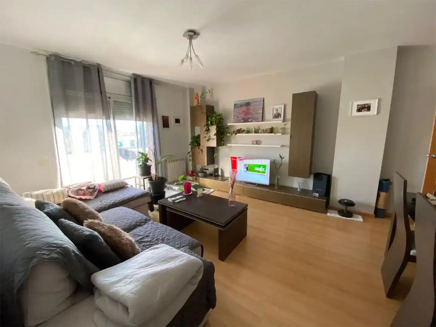 Sala d'estar de Pis en venda en Abrera amb Aire condicionat, Parquet i Traster
