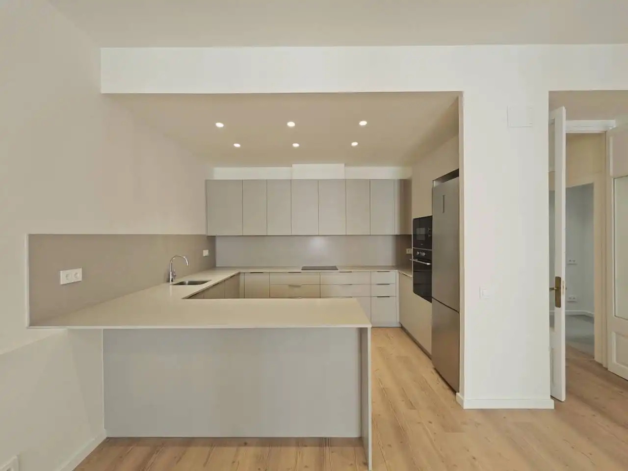 Cocina de Piso de alquiler en Manresa con Aire acondicionado, Calefacción y Terraza