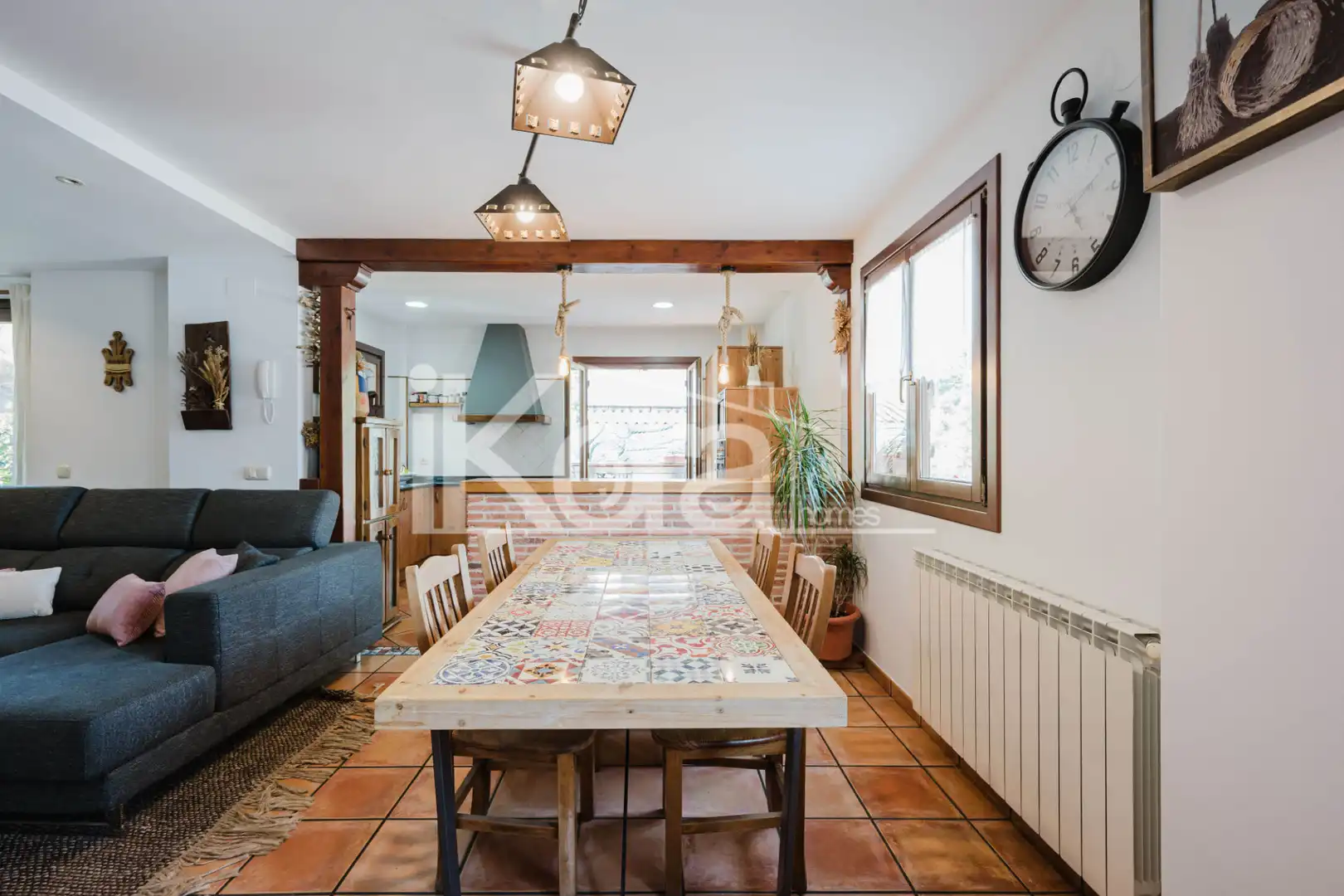 Cocina de Casa adosada en venta en Bergara con Calefacción, Jardín privado y Parquet