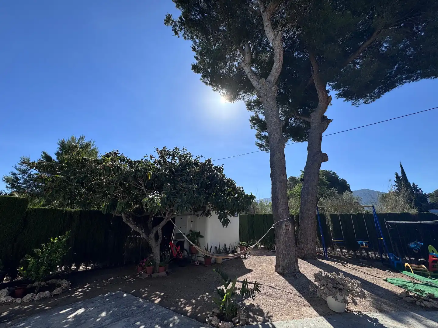 Jardín de Finca rústica en venta en Villena con Aire acondicionado, Calefacción y Jardín privado