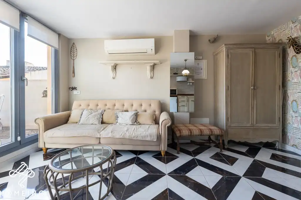Wohnzimmer von Country house zum Verkauf in Llucmajor mit Klimaanlage, Terrasse und Abstellraum