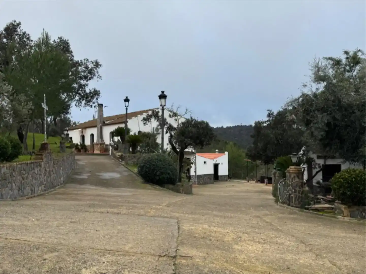 Vista exterior de Finca rústica en venta en El Madroño con Aire acondicionado, Jardín privado y Parquet