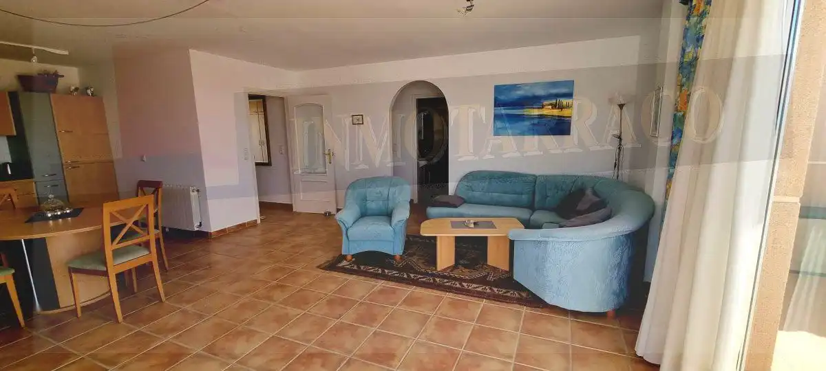 Sala d'estar de Apartament de lloguer en Águilas amb Aire condicionat i Terrassa