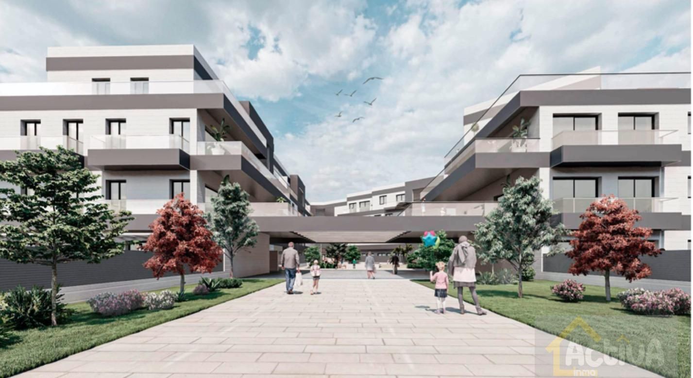 Vista exterior de Pis en venda en Mérida amb Traster i Piscina comunitària