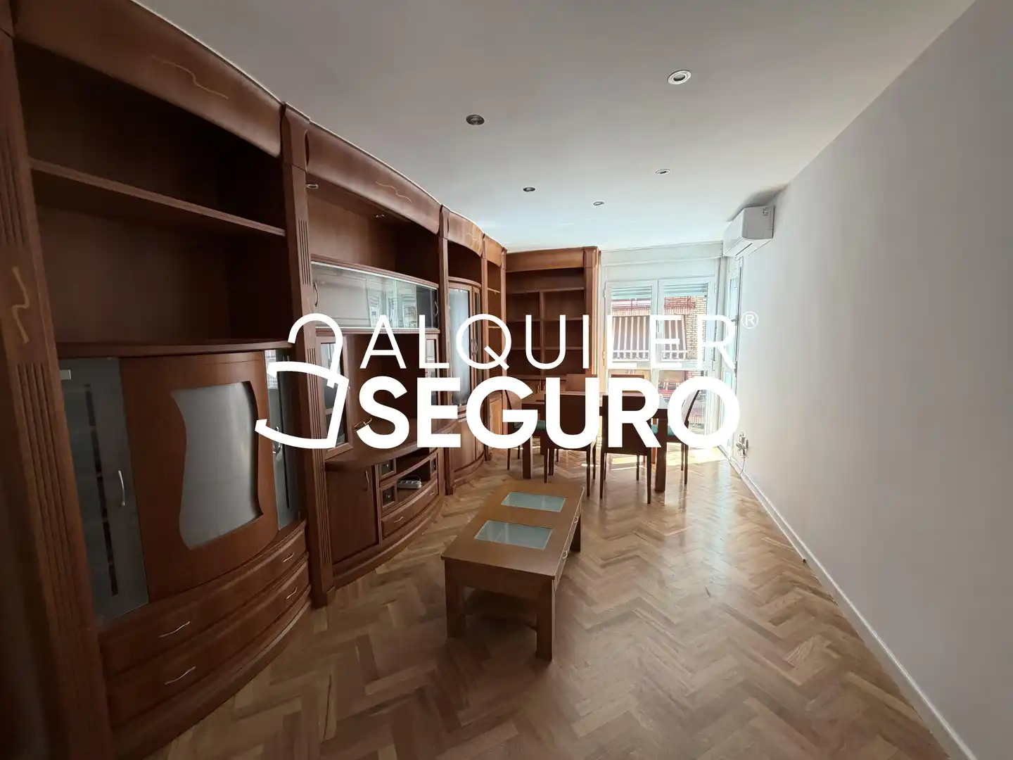 Wohnzimmer von Wohnung zur Miete in Getafe mit Klimaanlage und Heizung