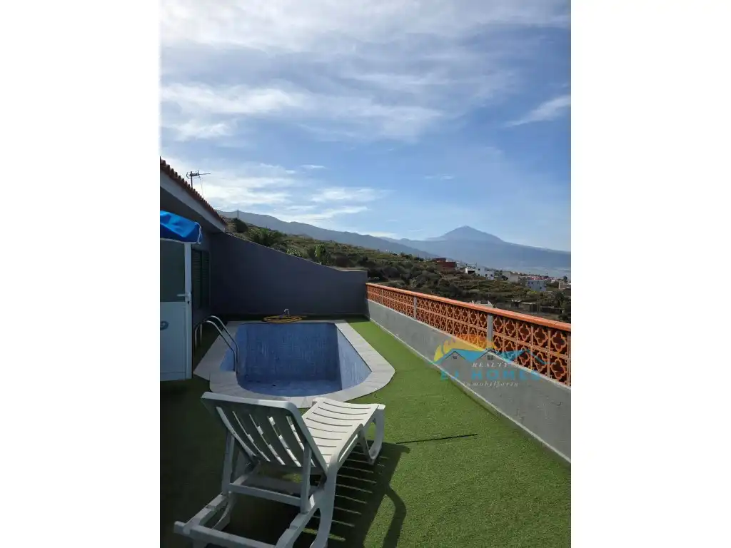 Terrassa de Casa o xalet en venda en El Sauzal