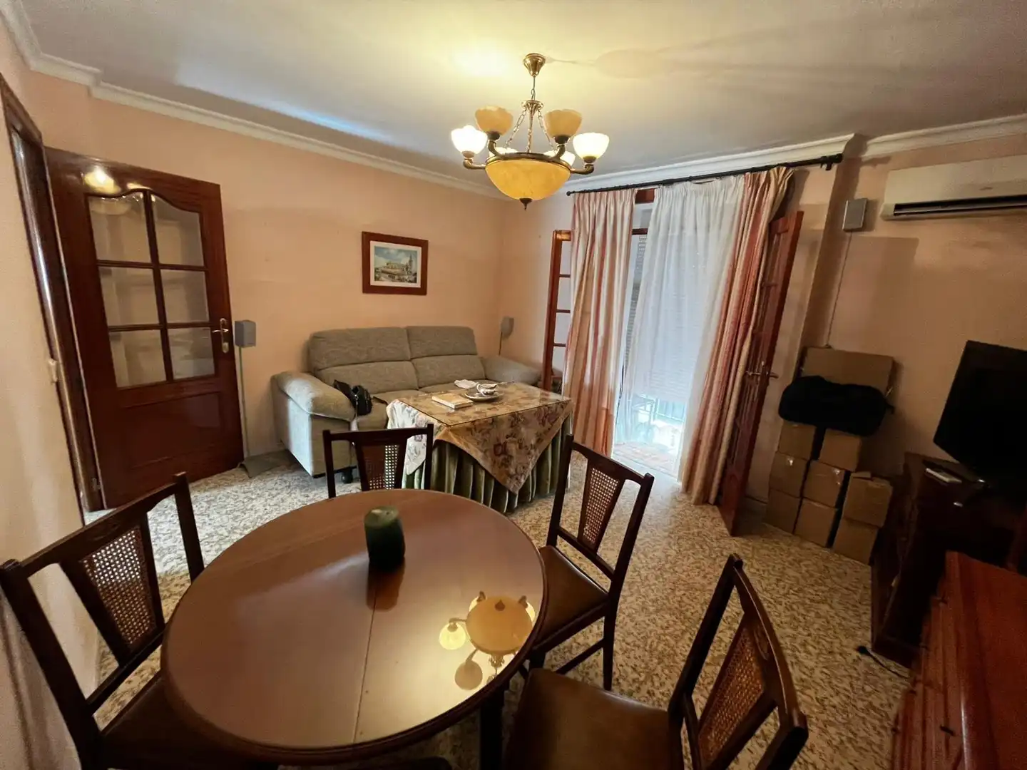 Sala d'estar de Pis en venda en Sevilla