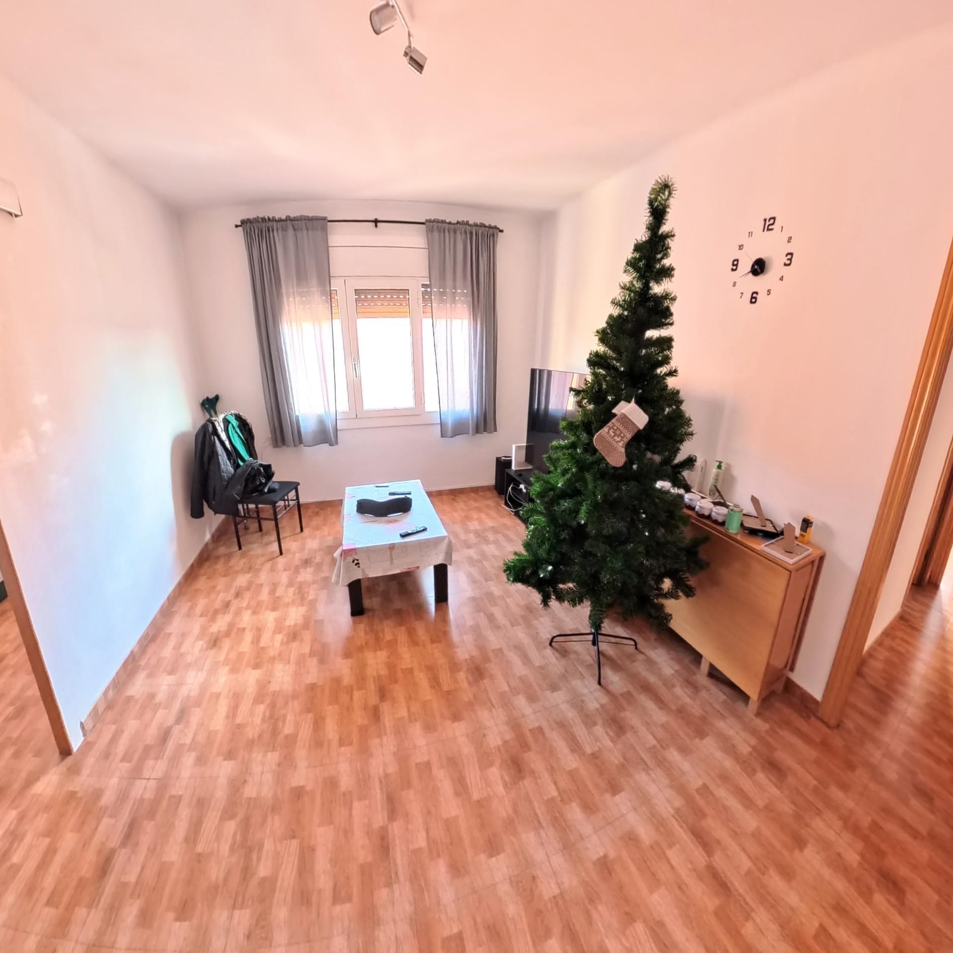 Sala d'estar de Pis en venda en  Barcelona Capital amb Parquet