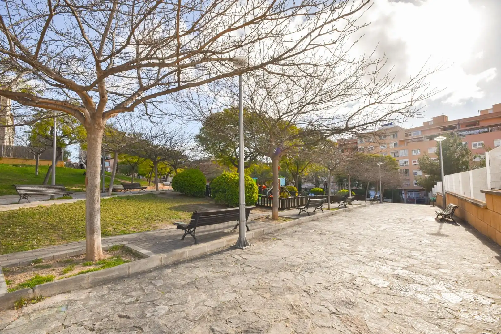 Vista exterior de Piso en venta en  Palma de Mallorca con Aire acondicionado, Parquet y Terraza
