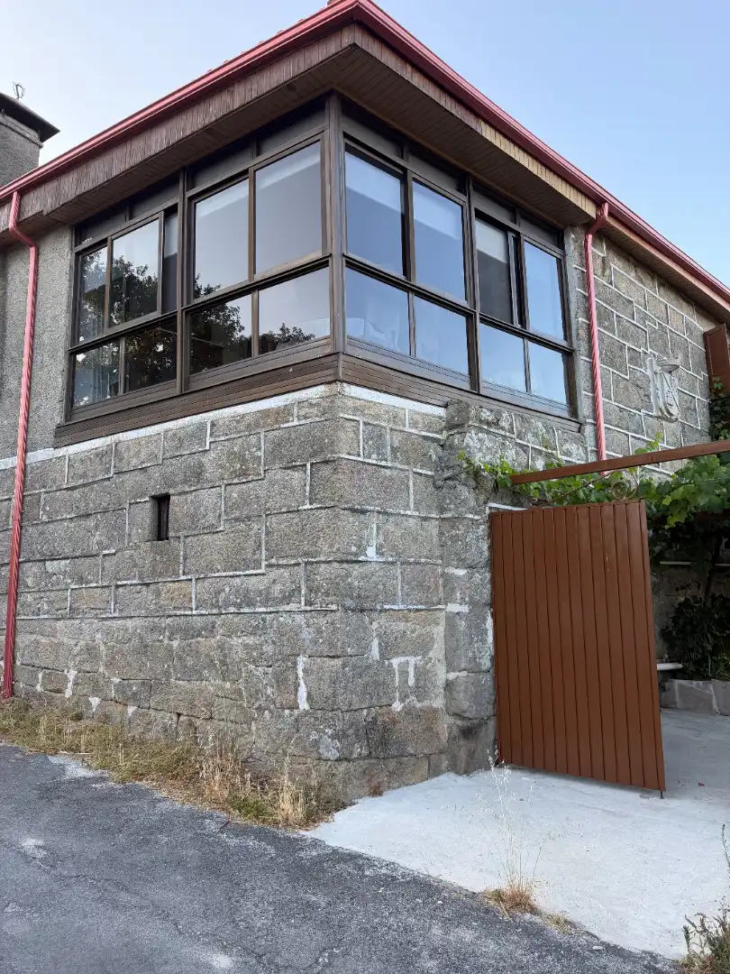 Exterior view of Houses for rent in Baños de Molgas  with Heating, Private garden and Terrace