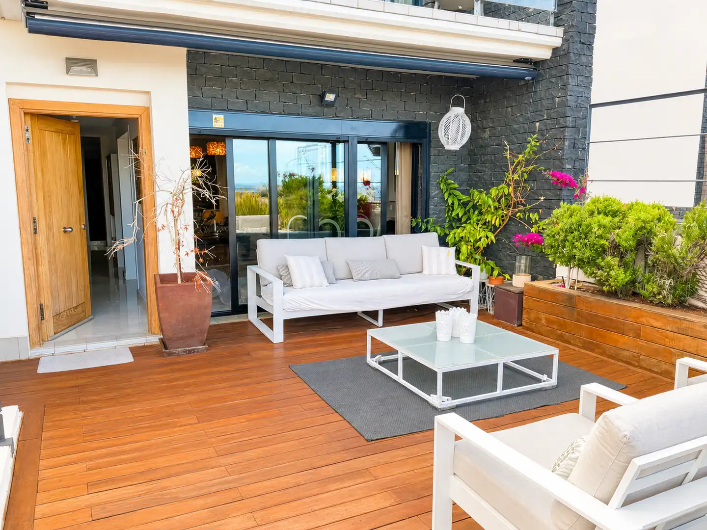 Terraza de Casa o chalet en venta en El Rosario