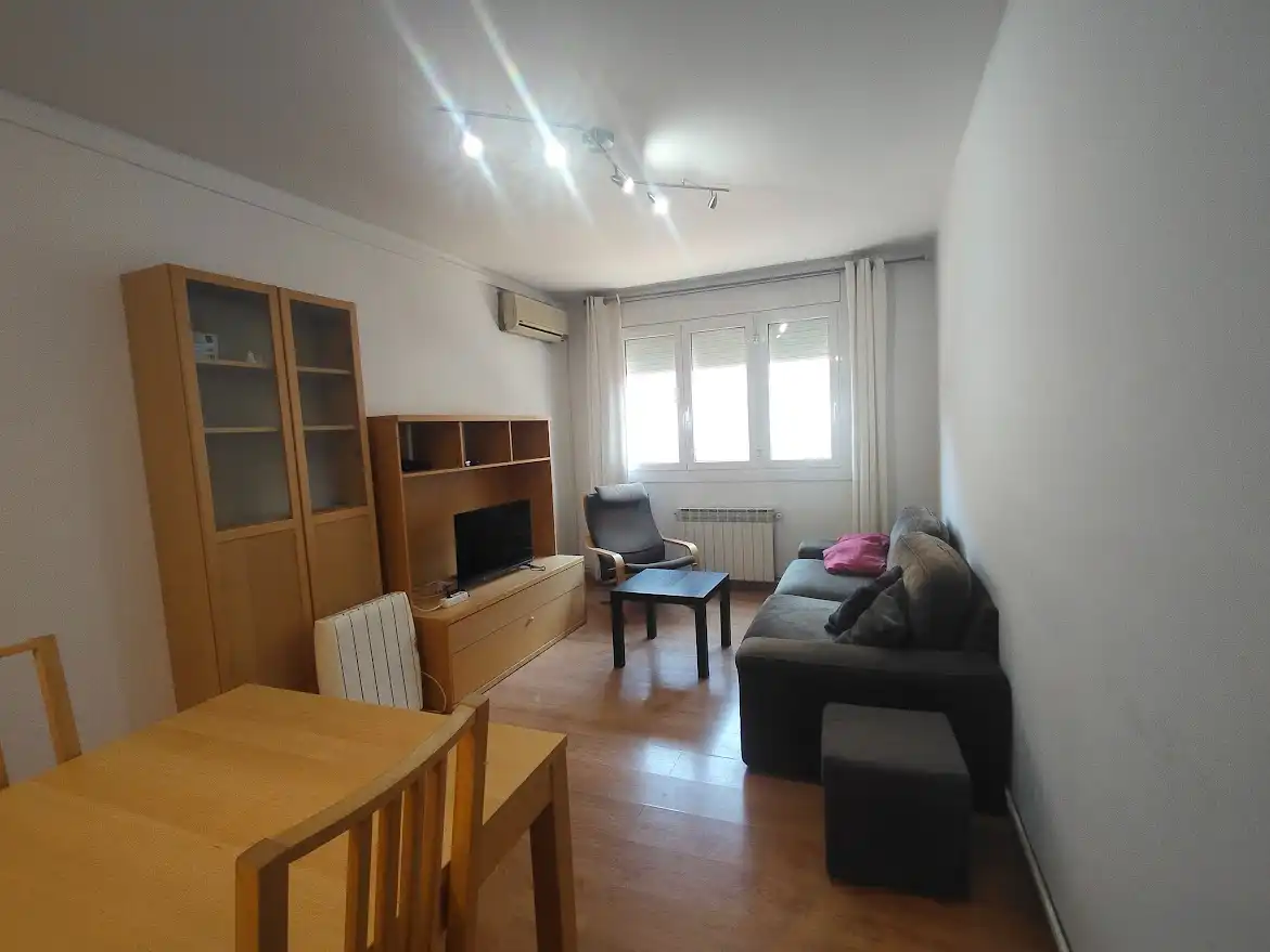Wohnzimmer von Wohnung zur Miete in Lleida mit Heizung, Möbliert und Ofen