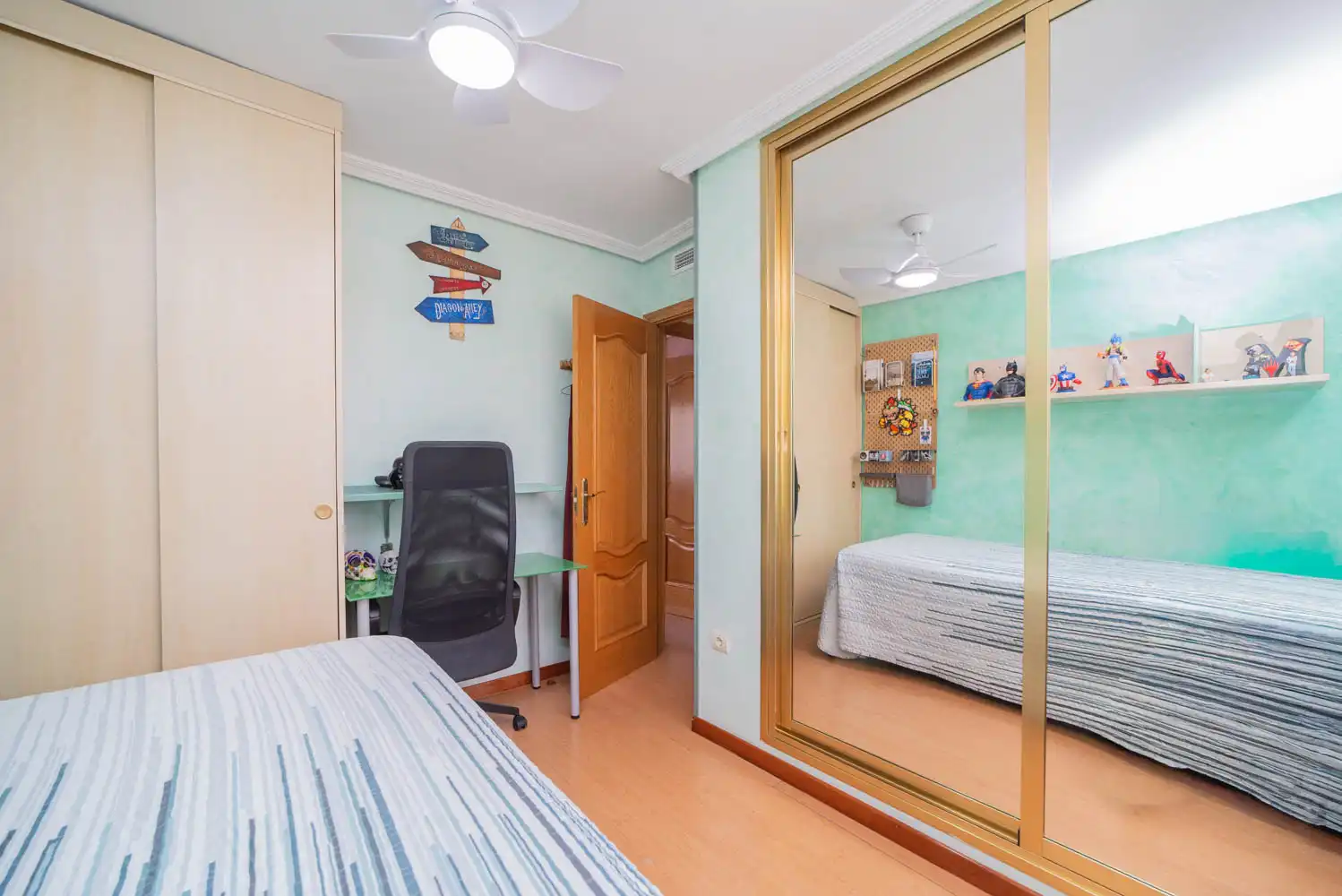 Bedroom of Flat for sale in Leganés  with Air Conditioner, Storage room and Community pool